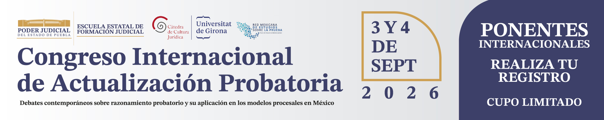Congreso Interternacional de Actualización Probatoria